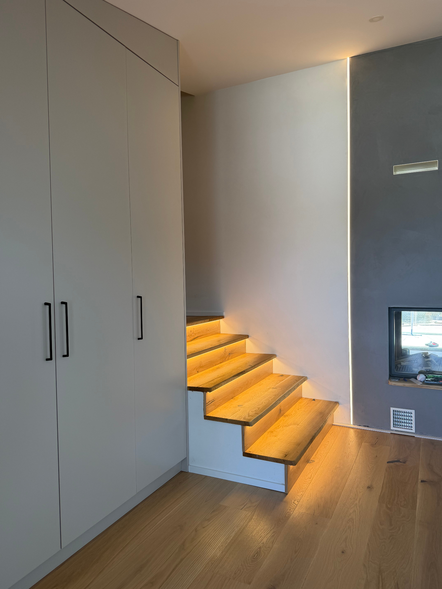Éclairage LED d'escalier